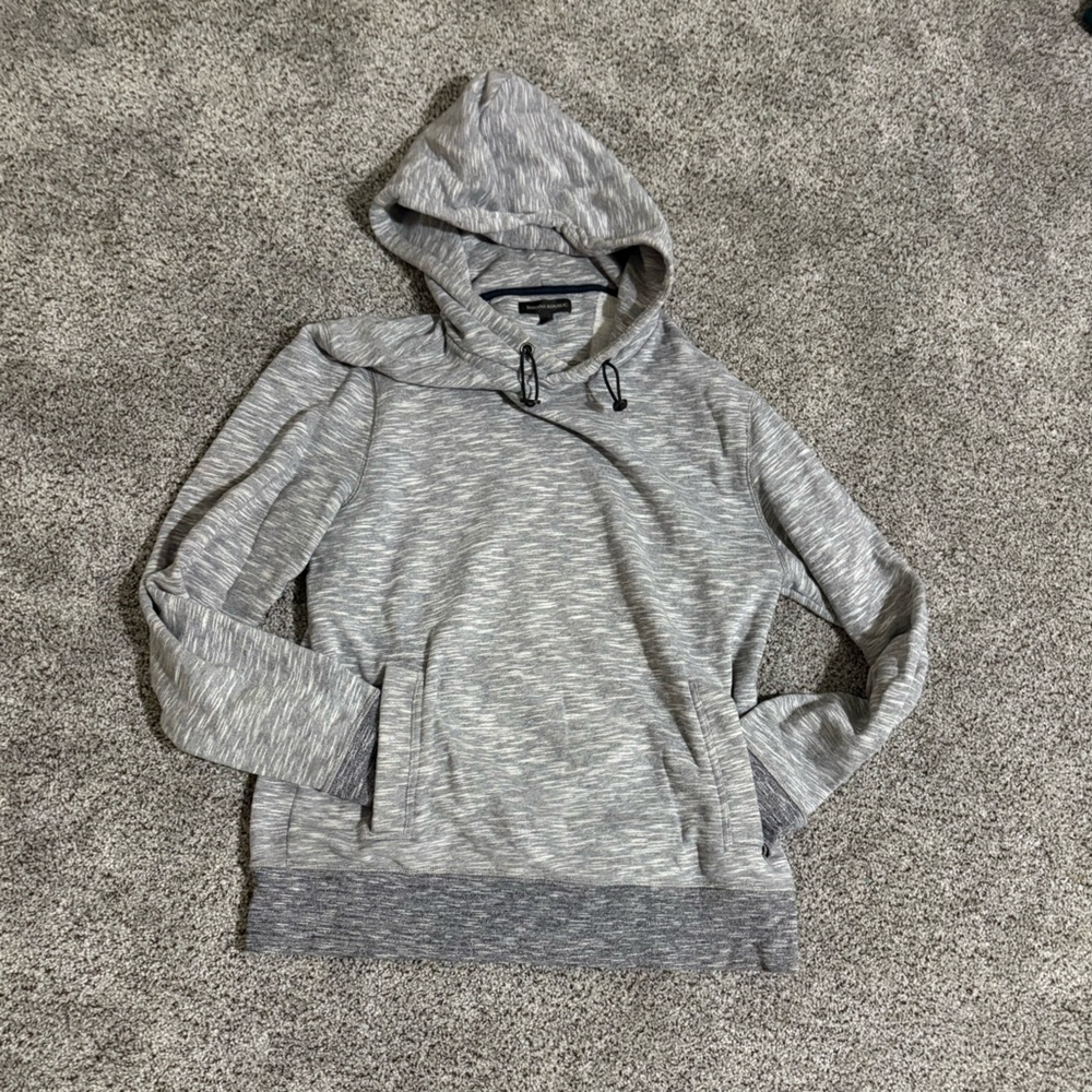 Banana Republic Gray Hooded Sweater
